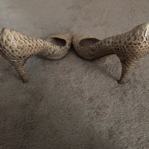 Michaels Kors Collection Python Snake Pumps - Picture 3 of 5